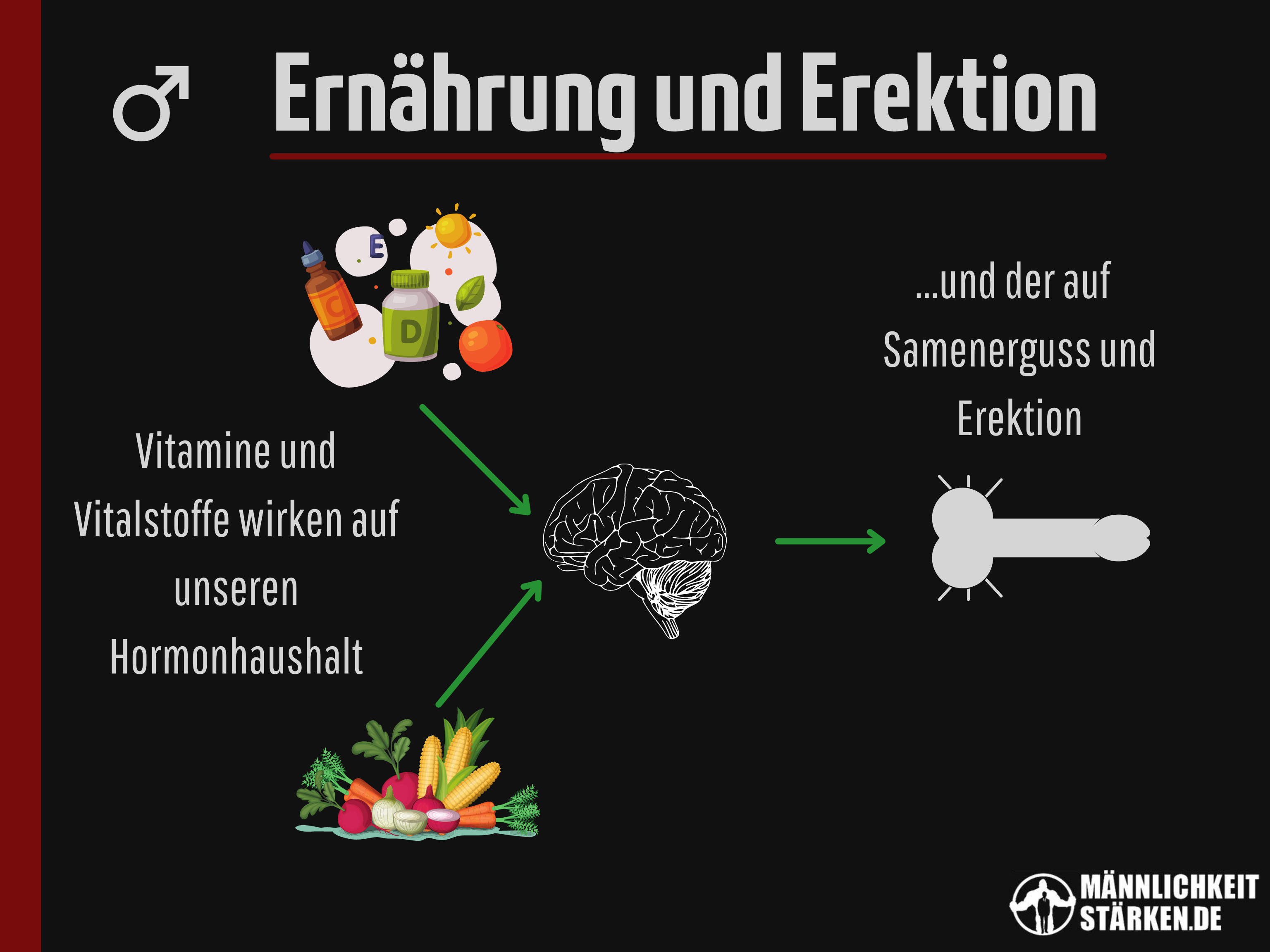 Ernährung und Erektion um den samenerguss zu verzoegern mit hausmitteln